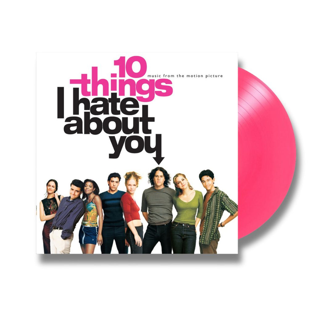 Various Artists - 10 Things I Hate About You - Neon Pink Vinyl LP Record - Bondi Records