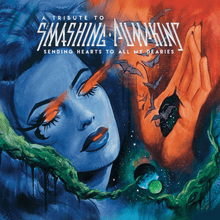 Load image into Gallery viewer, Various Artists - A Tribute to Smashing Pumpkins: Sending Hearts To All My Dearies - Blue &amp; Green Vinyl LP Record - Bondi Records
