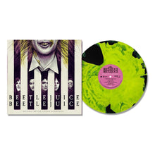 Load image into Gallery viewer, Various Artists - Beetlejuice - Neon Green Black Marble Vinyl LP Record - Bondi Records
