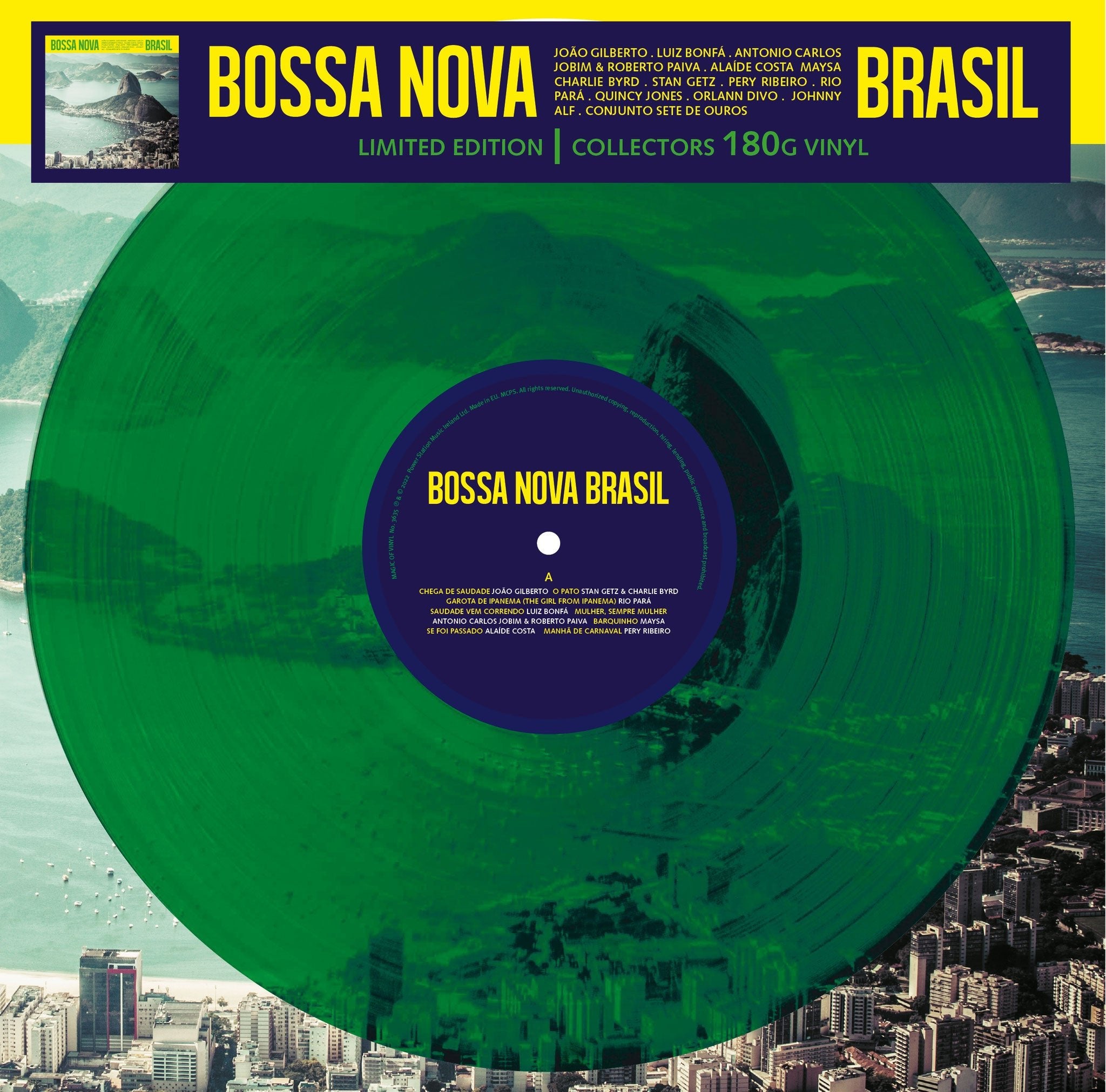 Various Artists - Bossa Nova Brasil - Transparent Green Vinyl LP Recor ...