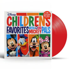 Load image into Gallery viewer, Various Artists - Disney: Children's Favourites With Mickey and Pals - Red Vinyl LP Record - Bondi Records
