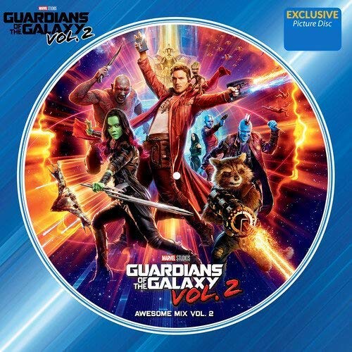 Various Artists - Guardians of the Galaxy Awesome Mix Vol. 2 - Picture Disc Vinyl LP Record - Bondi Records