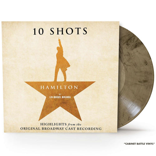Various Artists - Hamilton: 10 Shots: Highlights From The Original Broadway Cast Recording - Cabinet Battle Vinyl LP Record - Bondi Records