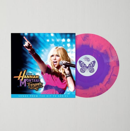 Various Artists - Hannah Montana Forever - Pink & Purple Swirl Vinyl LP Record - Bondi Records