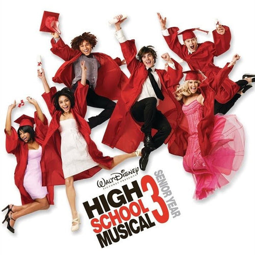 Various Artists - High School Musical 3: Senior Year (Original Soundtrack) - Red & White Vinyl LP Record - Bondi Records