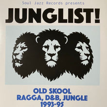 Load image into Gallery viewer, Various Artists - Junglist!: Old Skool Ragga D&amp;B Jungle 1993 - 95 - Vinyl LP Record - Bondi Records
