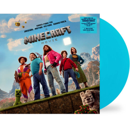 Various Artists - Minecraft Movie (Official Soundtrack) - Teal Vinyl LP Record - Bondi Records