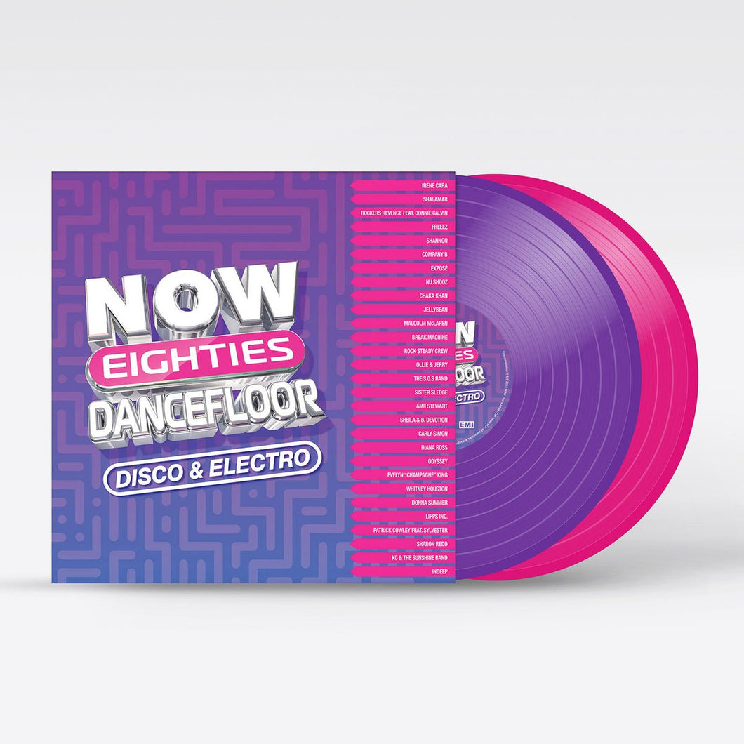 Various Artists - Now That’s What I Call 80s Dancefloor: Disco & Electro - Coloured Vinyl LP Record - Bondi Records
