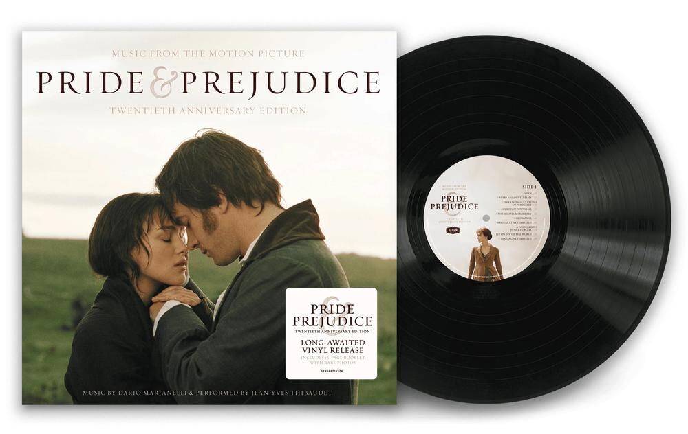 Various Artists - Pride & Prejudice: Original Soundtrack (20th Anniversary) - Vinyl LP Record - Bondi Records