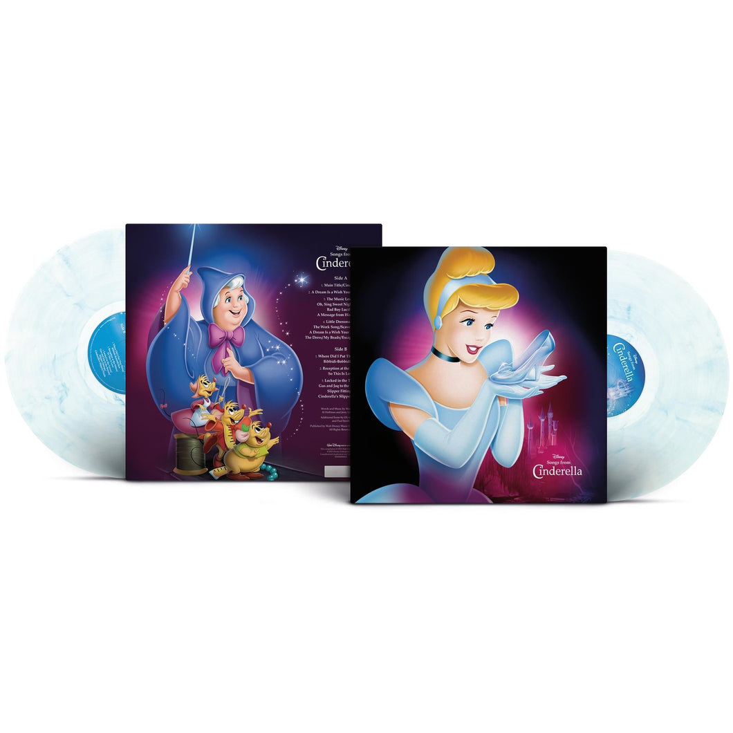 Various Artists - Songs from Cinderella - Blue Marble Vinyl LP Record - Bondi Records