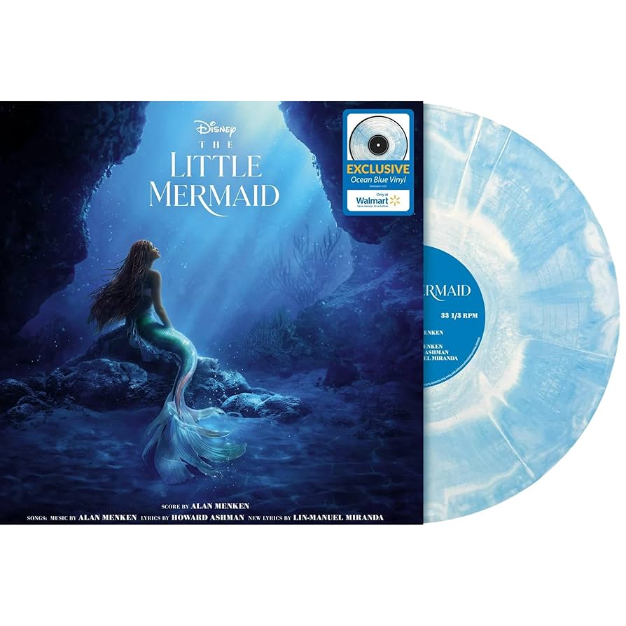 Various Artists - The Little Mermaid (2023) Original Soundtrack - Blue Vinyl LP Record - Bondi Records
