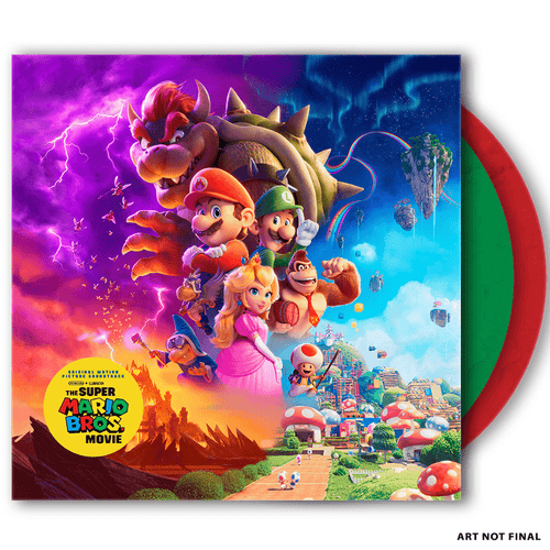 Various Artists - The Super Mario Bros. Movie (Original Motion Picture Soundtrack) - Red & Green Vinyl LP Record - Bondi Records