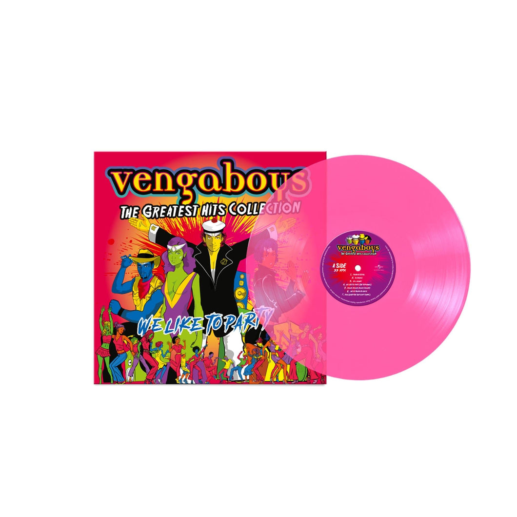 Vengaboys - The Greatest Hits Collection - Transparent Pink Vinyl LP Record - Bondi Records