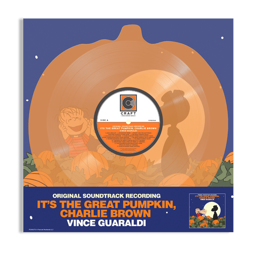Vince Guaraldi - It's The Great Pumpkin, Charlie Brown - Pumpkin - Shaped Vinyl LP Record - Bondi Records