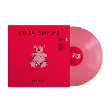 Load image into Gallery viewer, Vince Staples - Cry Baby - Pink Vinyl LP Record - Bondi Records

