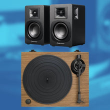 Load image into Gallery viewer, Vinyl Starter Kit - Audio Technica LPW Turntable &amp; AT - SP3X Speakers Bundle - Bondi Records
