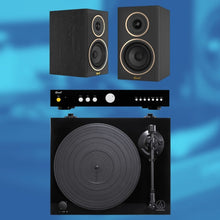 Load image into Gallery viewer, Vinyl Starter Kit - Audio Technica LPW Turntable &amp; Encel Brains Amp &amp; Gelati Speakers Bundle - Bondi Records
