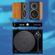 Load image into Gallery viewer, Vinyl Starter Kit - Audio Technica LPW Turntable &amp; Encel Brains Amp &amp; Gelati Speakers Bundle - Bondi Records
