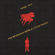 Load image into Gallery viewer, Yard Act - You're Gonna Need A Little Music - Gold Marble Vinyl LP Record
