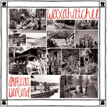 Load image into Gallery viewer, Waxahatche - American Weekend - Red &amp; White Swirl Vinyl LP Record - Bondi Records
