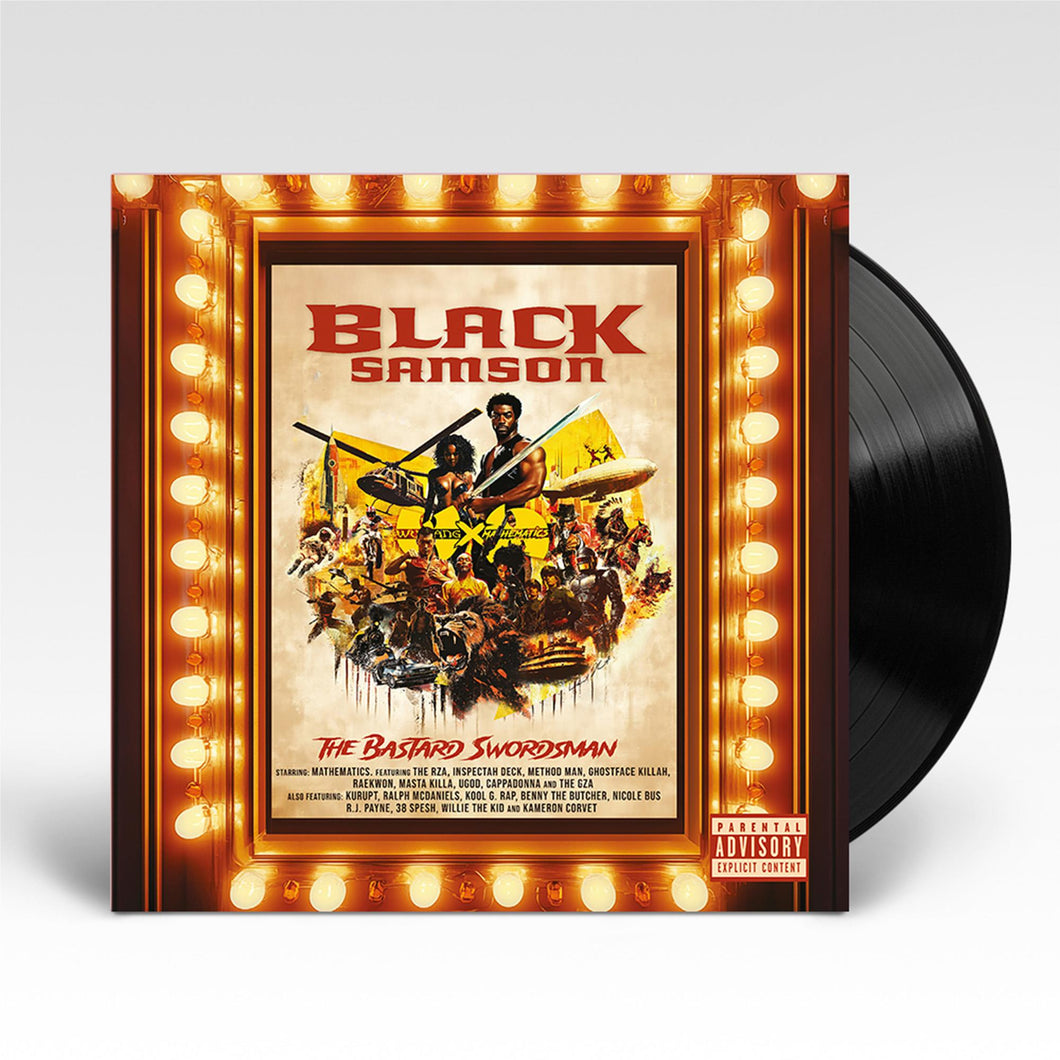 Wu Tang X Mathematics - Black Samson: The Bastard Swordsman (From The Wu - Tang The Saga Continues Collection) - Vinyl LP Record - Bondi Records