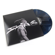 Load image into Gallery viewer, XXXTENTACION - Skins - Blue with Black Splatter Vinyl LP Record
