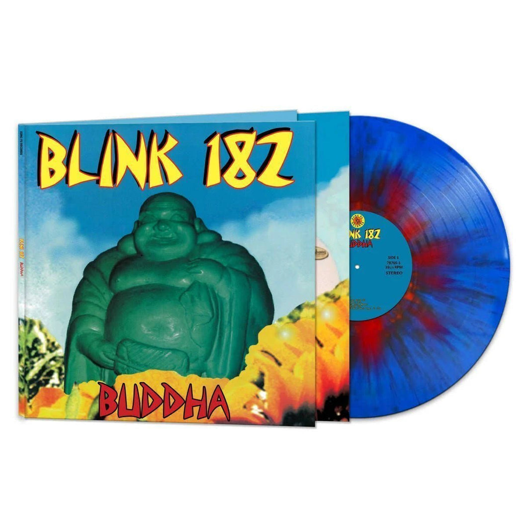 Blink-182 - Buddha - Blue & Red Splatter - Vinyl LP Record - Bondi Records