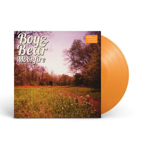 Boy & Bear - Moonfire – Orange Vinyl LP Record - Bondi Records