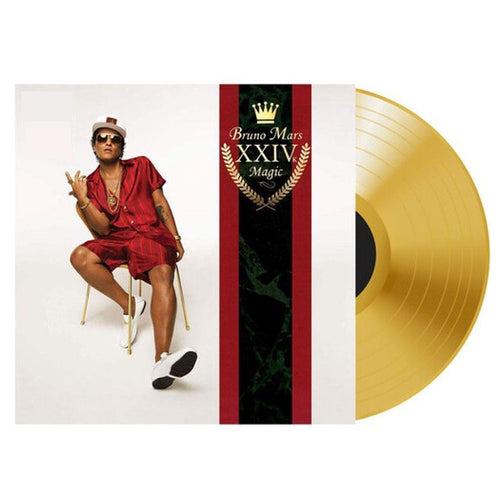 Bruno Mars - 24K Magic - Gold Vinyl LP Record - Bondi Records