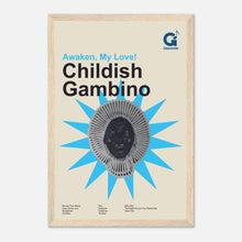 Load image into Gallery viewer, Childish Gambino - Awaken, My Love! - Framed Poster - Bondi Records
