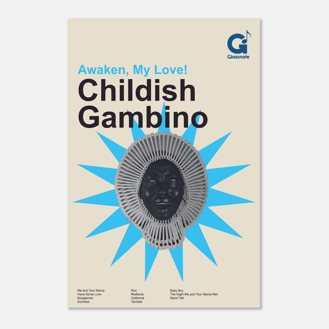 Childish Gambino - Awaken My Love! - Poster - Bondi Records