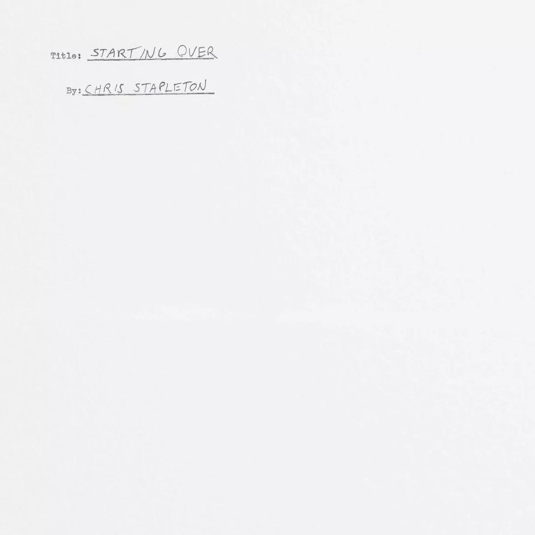 Chris Stapleton - Starting Over - Vinyl LP Record - Bondi Records