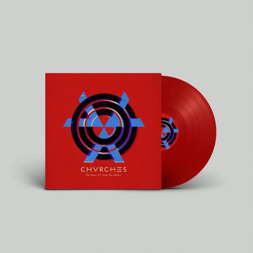 Chvrches - The Bones Of What You Believe - Red Vinyl LP Record - Bondi Records