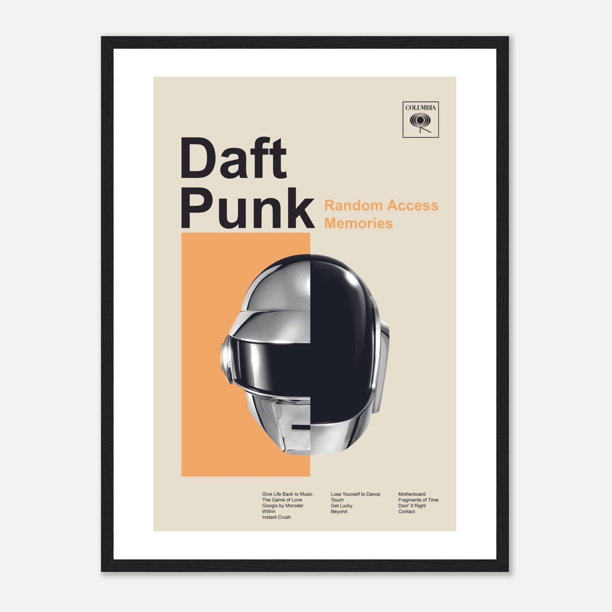 Daft Punk - Random Access Memories - Framed Poster