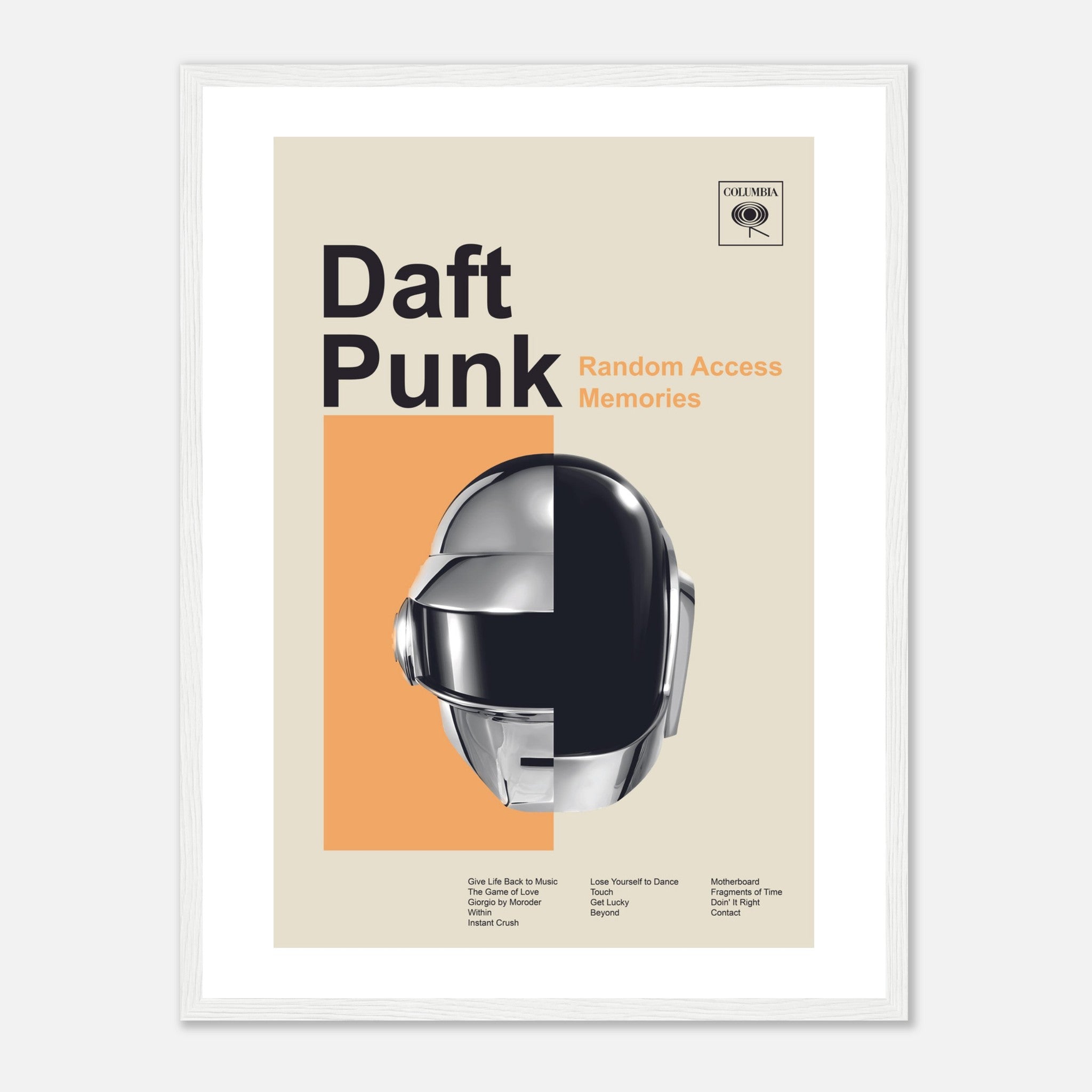 Daft Punk - Random Access Memories - Framed Poster - Bondi