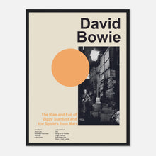 Load image into Gallery viewer, David Bowie - The Rise And Fall Of Ziggy Stardust And The Spiders From Mars - Framed Poster - Bondi Records
