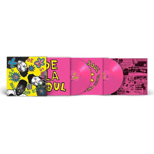 De La Soul - 3 Feet High And Rising - Magenta Indie Only Vinyl LP Record - Bondi Records