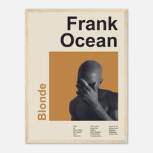 Load image into Gallery viewer, Frank Ocean - Blonde - Framed Poster - Bondi Records
