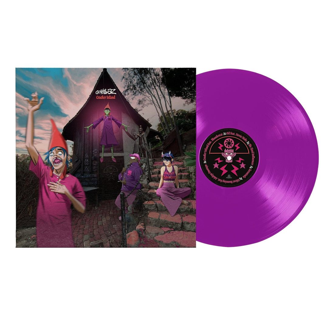 Gorillaz - Cracker Island - Purple Vinyl LP Record - Bondi Records