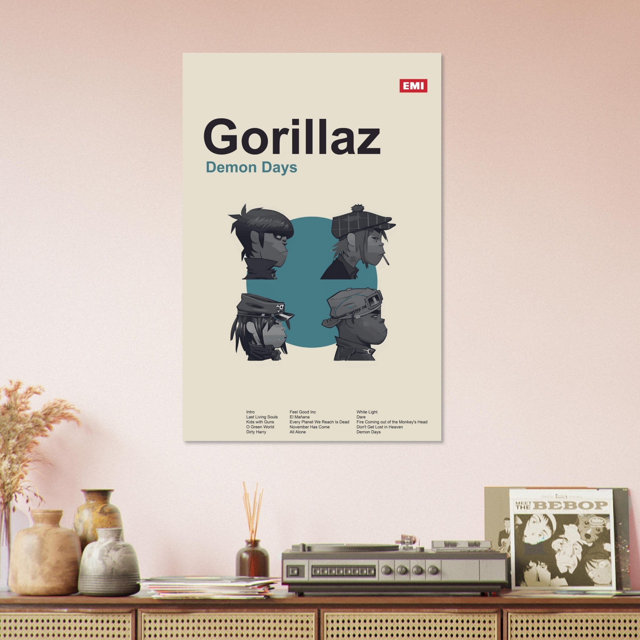 Gorillaz - Demon Days - Poster - Bondi Records