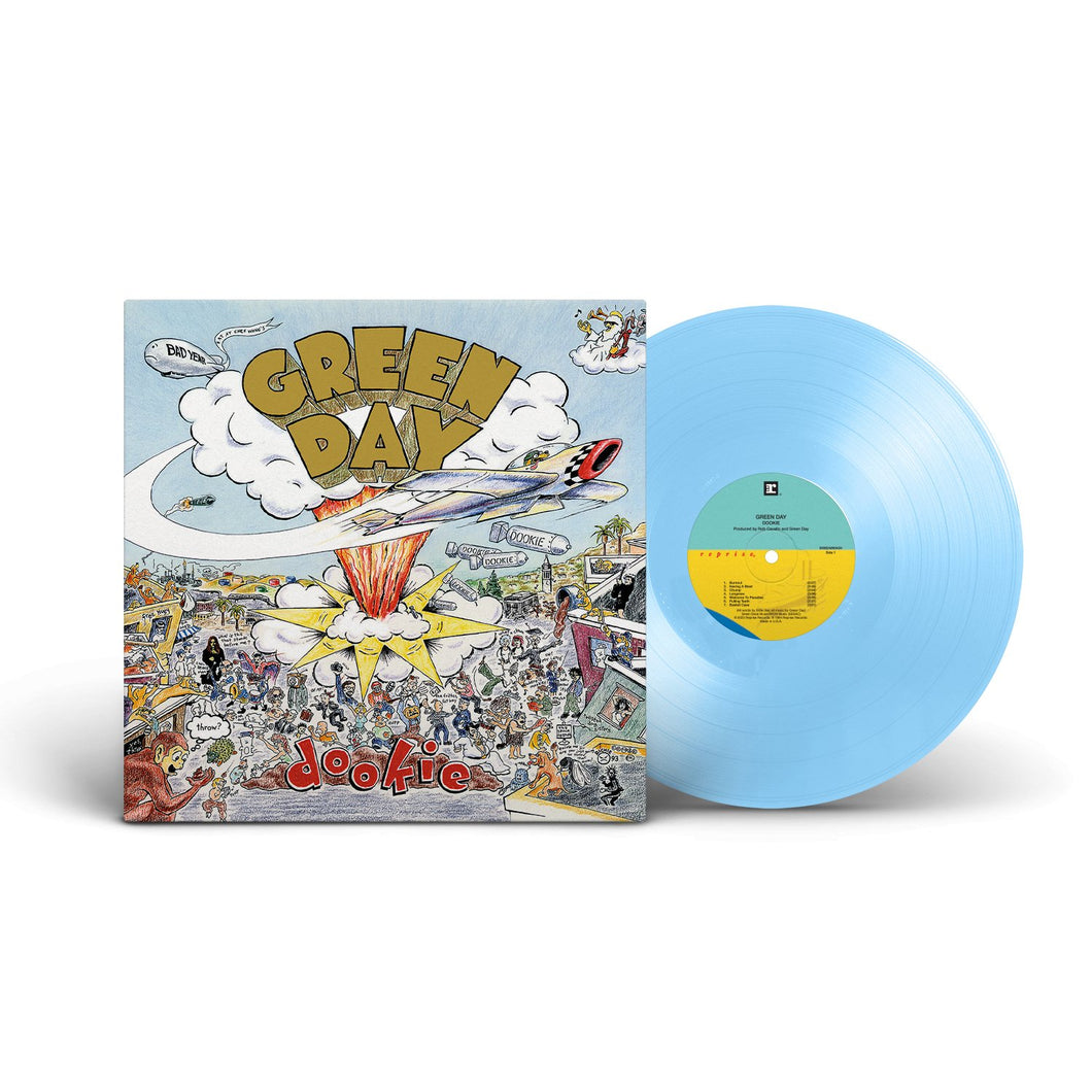 Green Day - Dookie - 30th Anniversary Blue Vinyl LP Record - Bondi Records