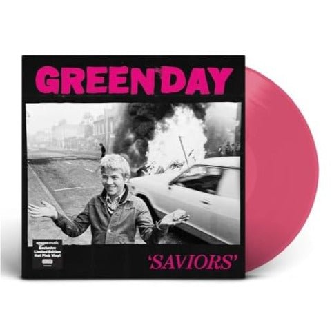 Green Day - Saviors - Pink Vinyl LP Record - Bondi Records