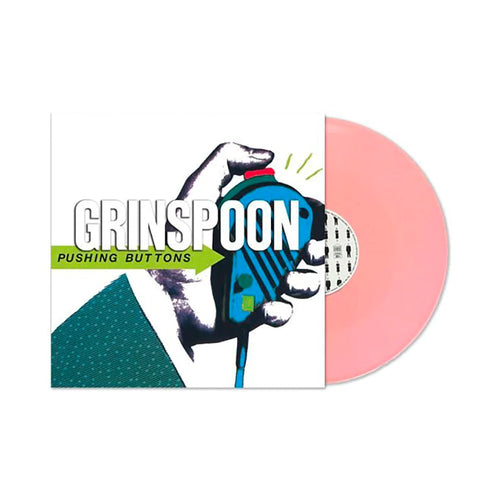 Grinspoon - Pushing Buttons - Baby Pink Vinyl EP Record - Bondi Records