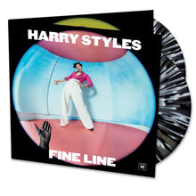 Load image into Gallery viewer, Harry Styles - Fine Line - Black &amp; White Splatter Vinyl LP Record - Bondi Records
