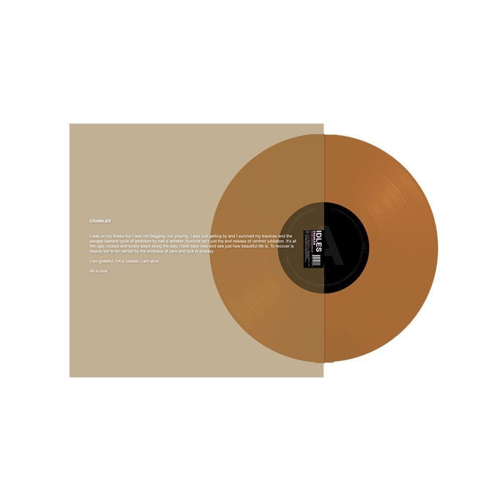 Idles - Crawler - Translucent Amber Vinyl LP Record - Bondi Records