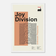 Load image into Gallery viewer, Joy Division - Unknown Pleasures - Framed Poster - Bondi Records
