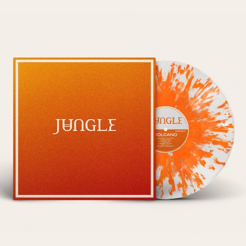 Jungle - Volcano - Orange Splatter Vinyl LP Record - Bondi Records