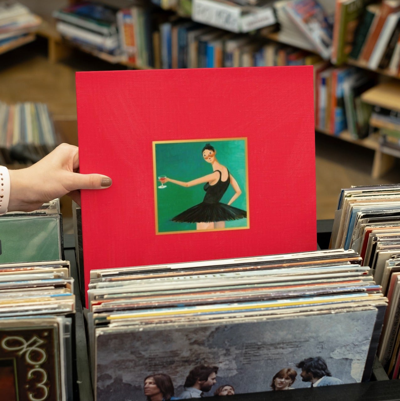 Kanye outlet West My Beautiful Dark Twisted Fantasy 3x Vinyl LP