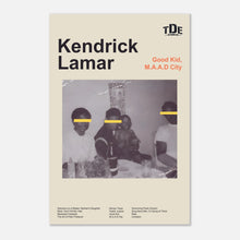 Load image into Gallery viewer, Kendrick Lamar - Good Kid, M.A.A.D City - Poster - Bondi Records
