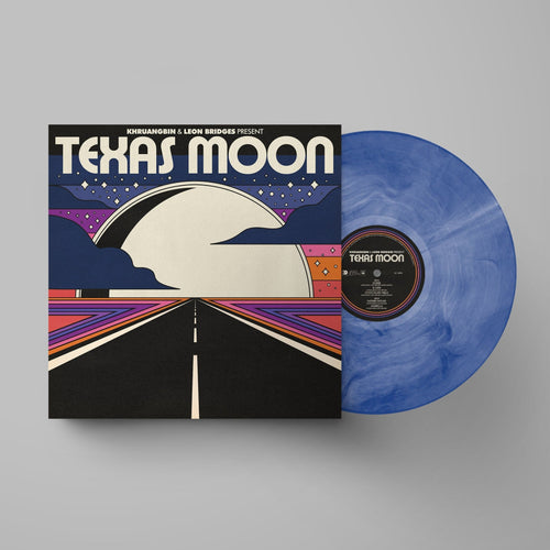 Khruangbin & Leon Bridges - Texas Moon - Blue Daze Vinyl LP Record - Bondi Records